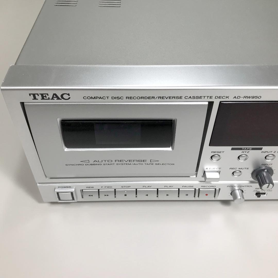 TEAC AD-RW950 CDレコーダー/カセットデッキ