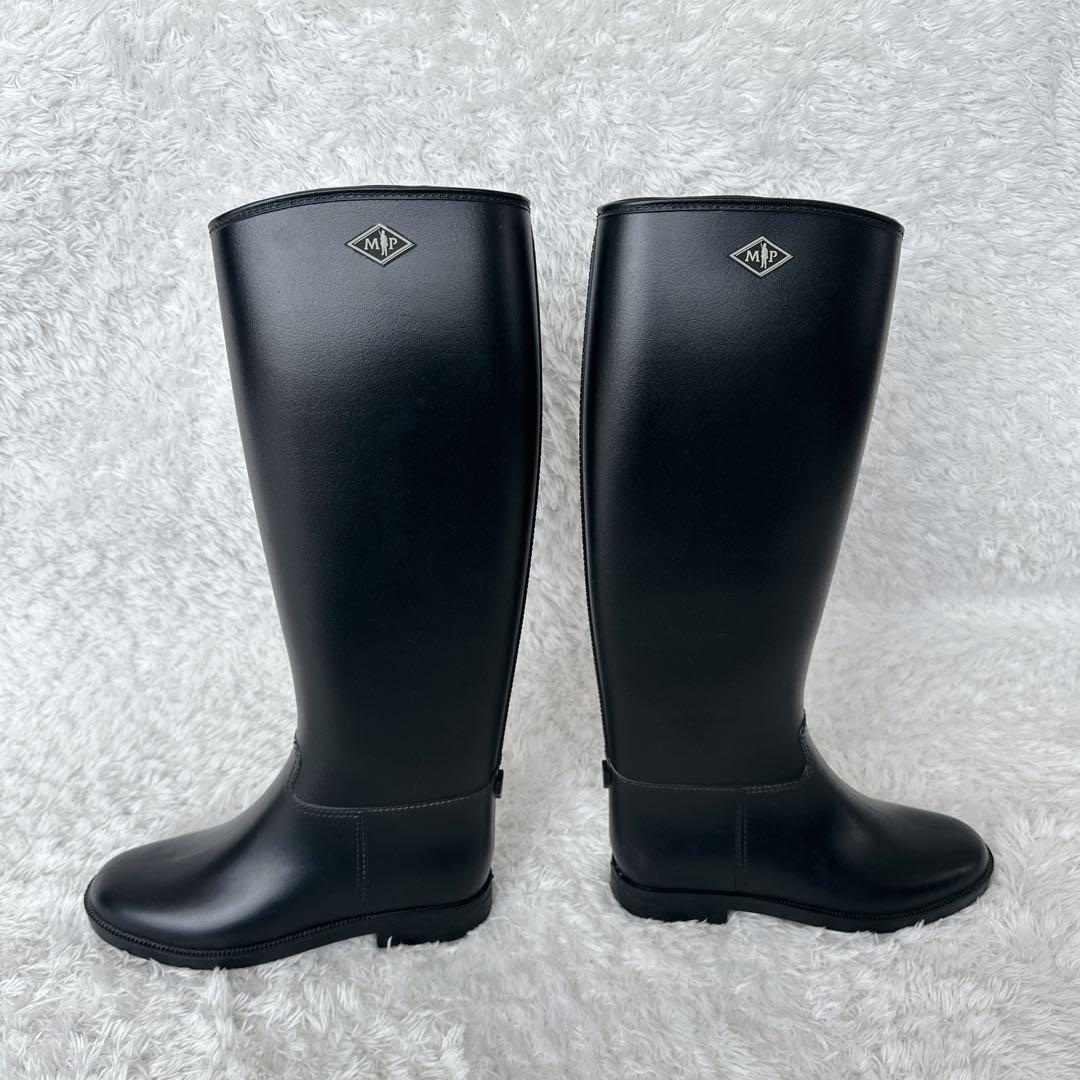 【美品】マッキントッシュフィロソフィー レインブーツ 長靴 ブラック S