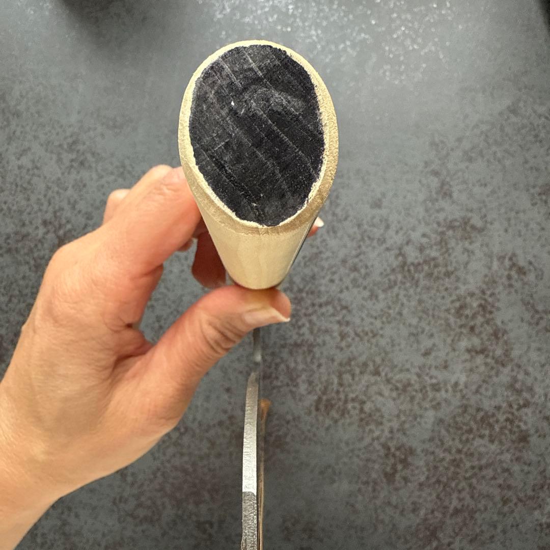 木製ボウルとそば切り包丁セット