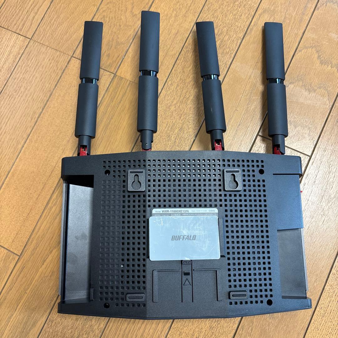 BAFFALO WXR-11000XE12/N Wi-Fi 6E 無線LAN