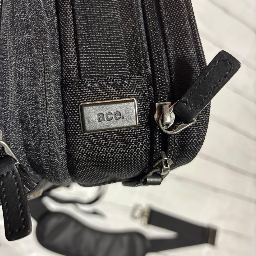 【極美品】ace. GENE エース 3wayビジネスバッグ 黒