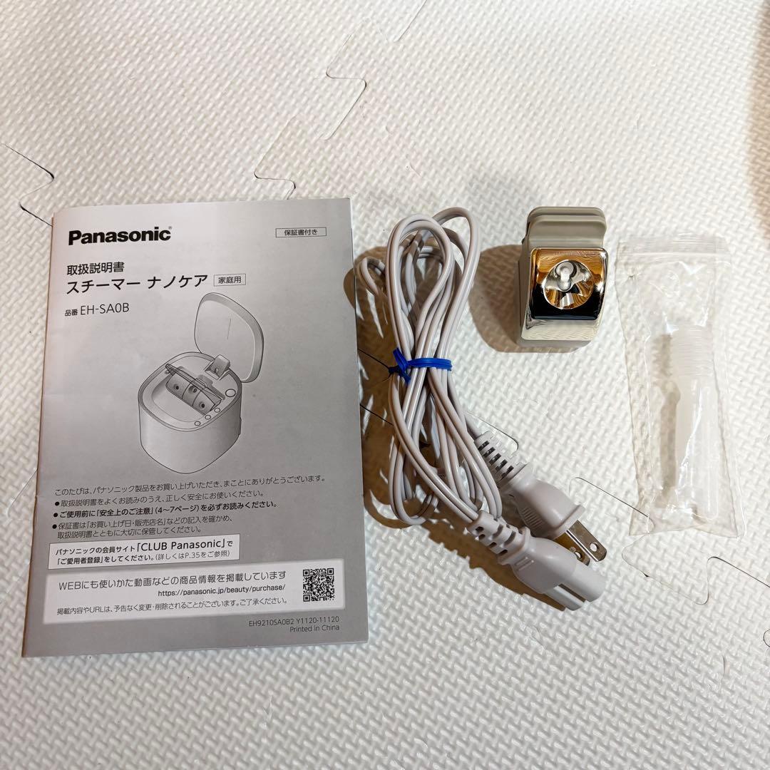 【美品】Panasonic nanocare EH-SA0Bフェイススチーマー
