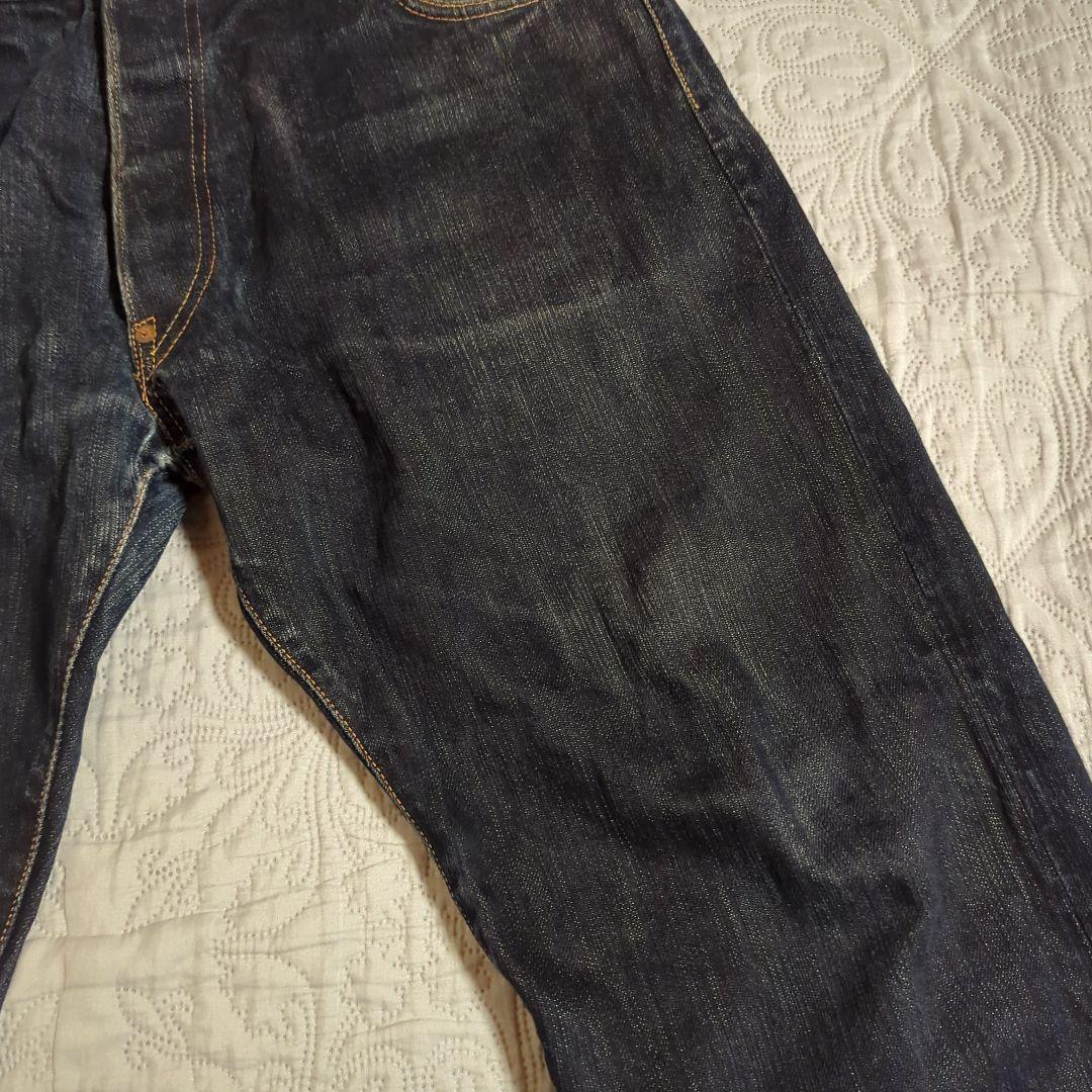 evisu　ジーンズ　日本製　2000　w38 ビッグカモメ　濃紺　ヤマネ　山根