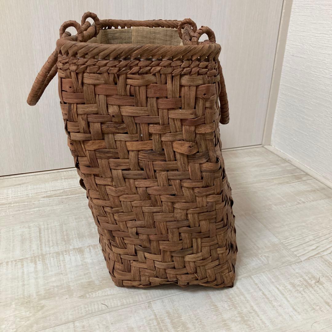 にいすけ　葡萄　ぶどう　籠　かご　バッグ　大容量