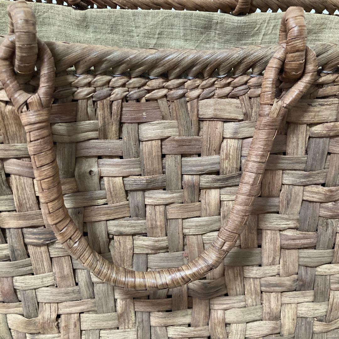 にいすけ　葡萄　ぶどう　籠　かご　バッグ　大容量