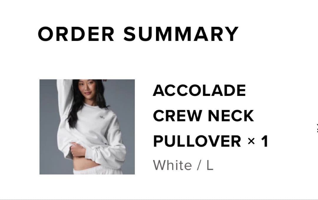 本日限定❕alo yoga AccoladeCrewNeckPullover