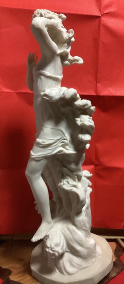 イタリア製 大理石調 樹脂製 ヴィーナス像 ５９㎝ ホワイト