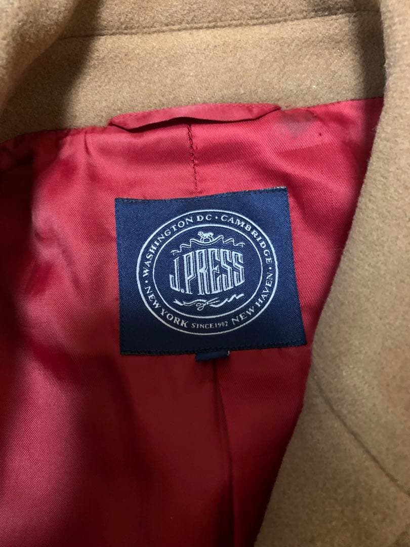 J.PRESS ブラウン ピーコート