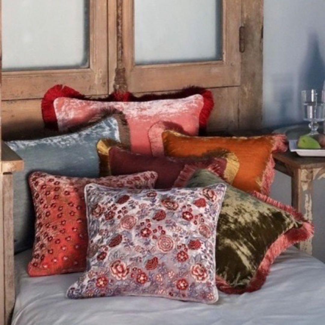 新品　Anke Drechsel アンケ・ドレッチェル　クッションカバー