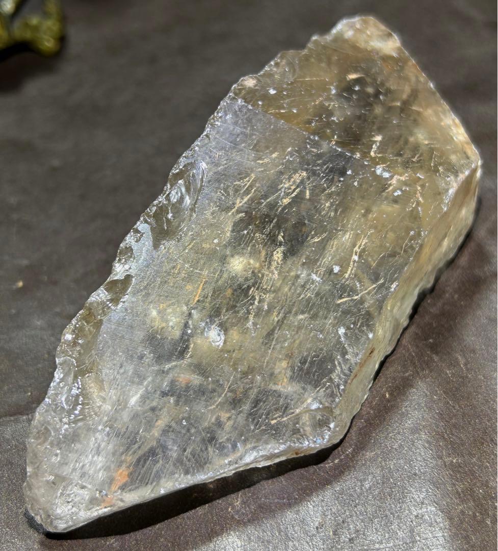 ☆別格高級品！福徳大黒秘宝①！極美！スモーキー　ルチル　水晶　原石　クラスター