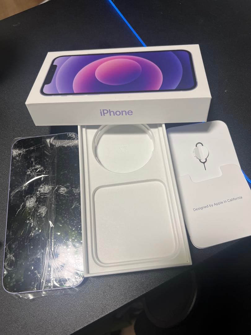 Apple iPhone 12 ラベンダー 本体