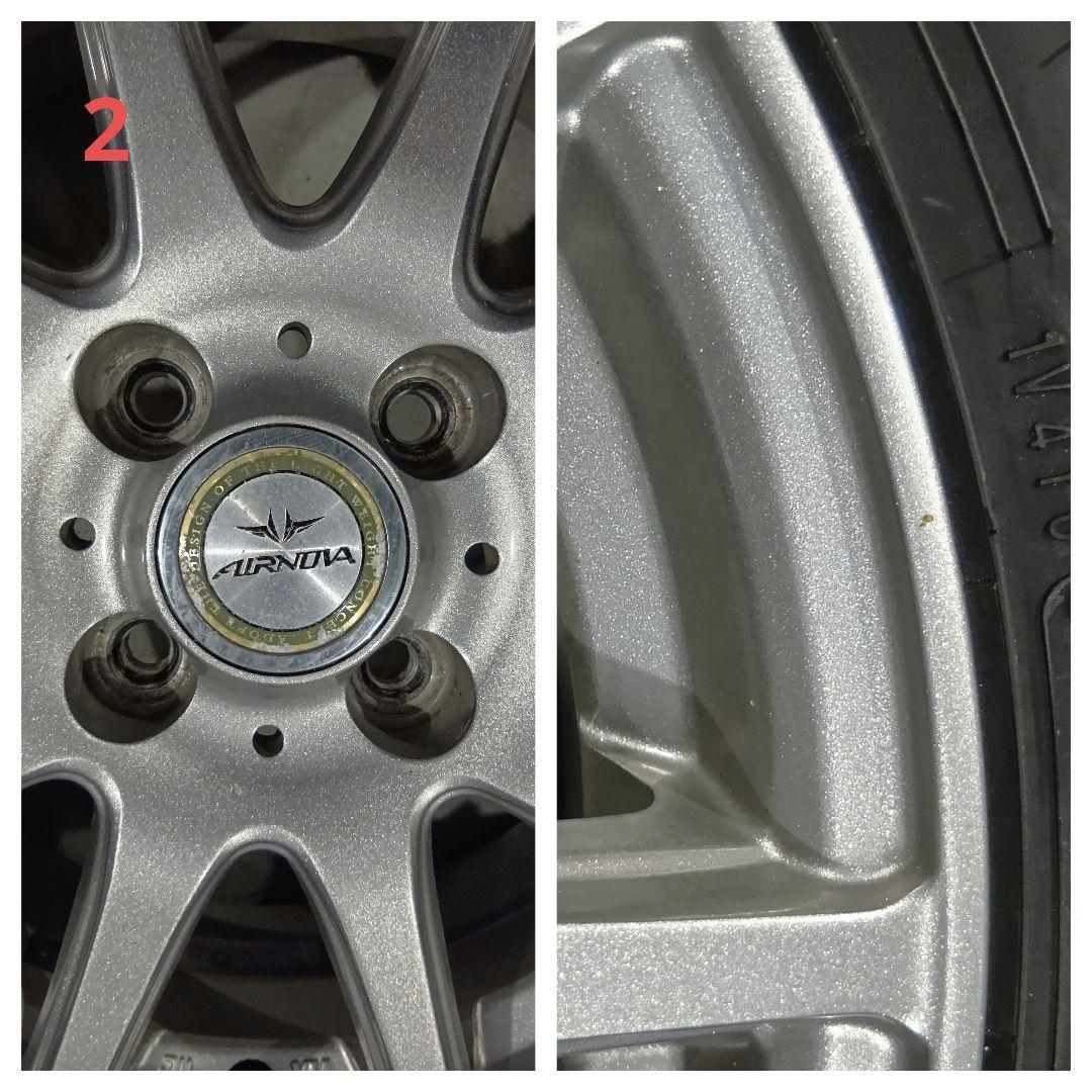 アクア　175 65 15 ダンロップ スタッドレスタイヤ　2本セット　①