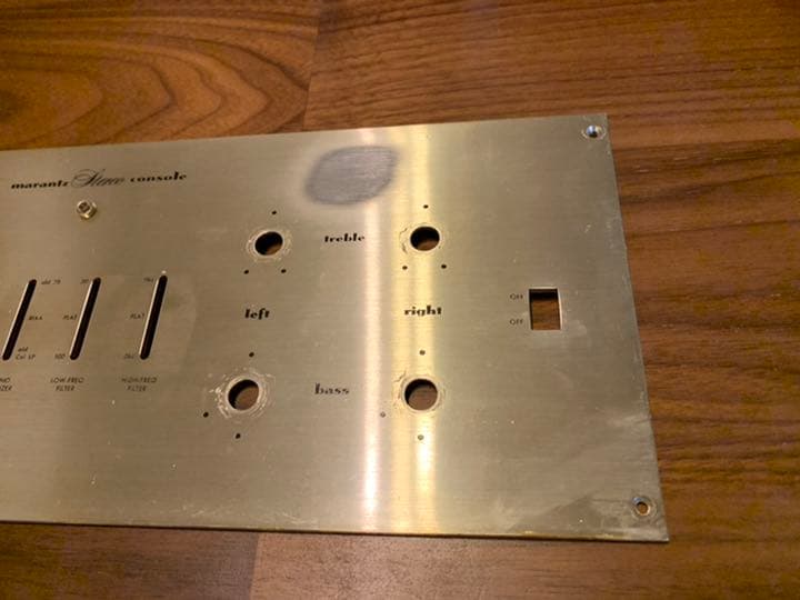 marantz マランツ　アンプ　モデル7用フロントパネル