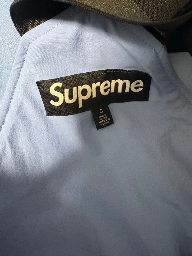 Supreme ライトブルー オーバーオール ゴアテックス ウインドストッパー