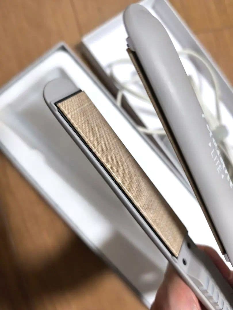 ティンクradiant LITE ストレートヘアアイロン グレー