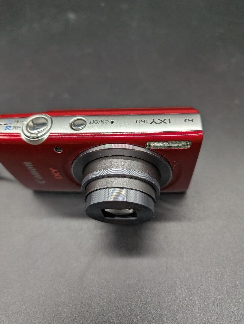 【動作確認済】Canon IXY 160 コンパクトデジタルカメラ レッド