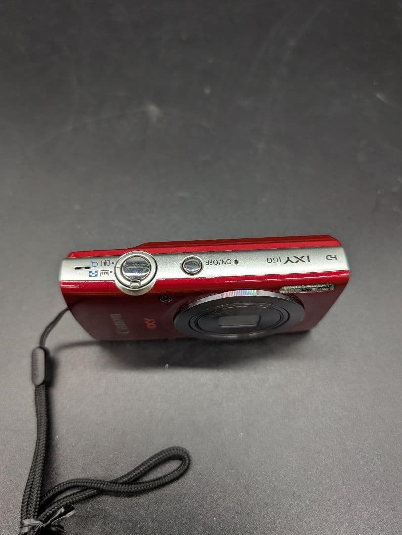 【動作確認済】Canon IXY 160 コンパクトデジタルカメラ レッド