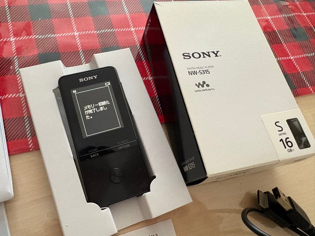 美品＊Sony ウォークマン NW-S315 16GB ブラック