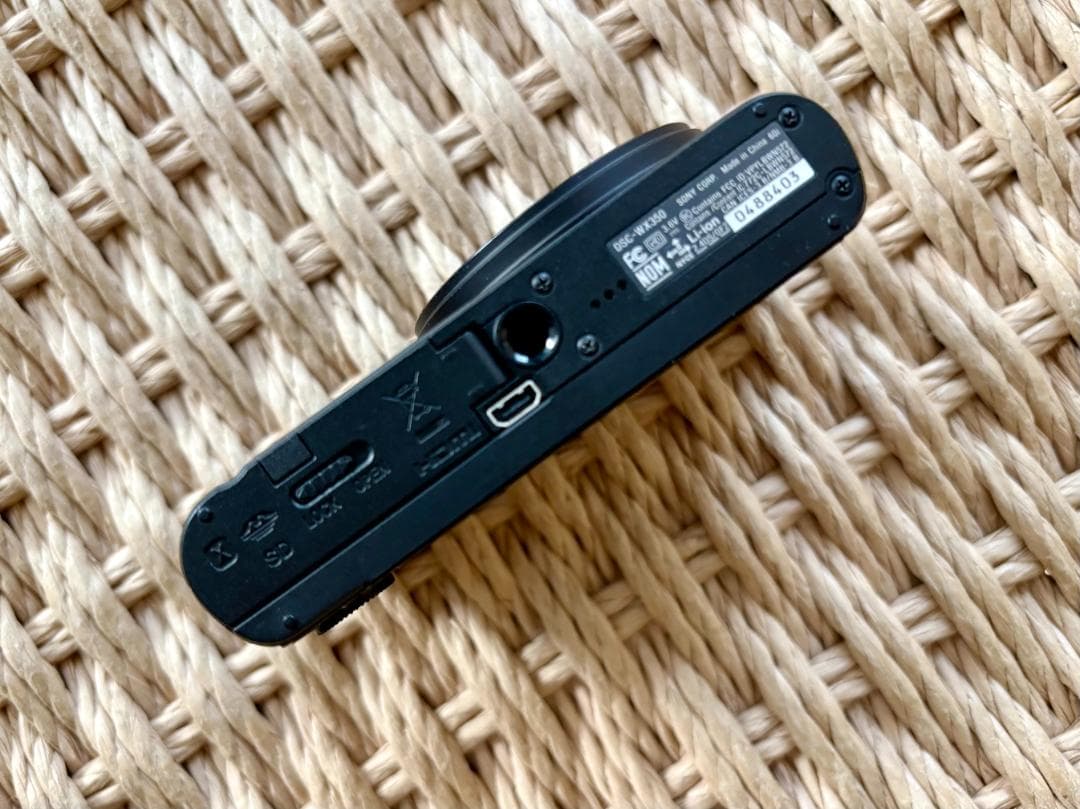 [動作未確認] SONY Cyber-shot WX350 光学20倍 ブラック