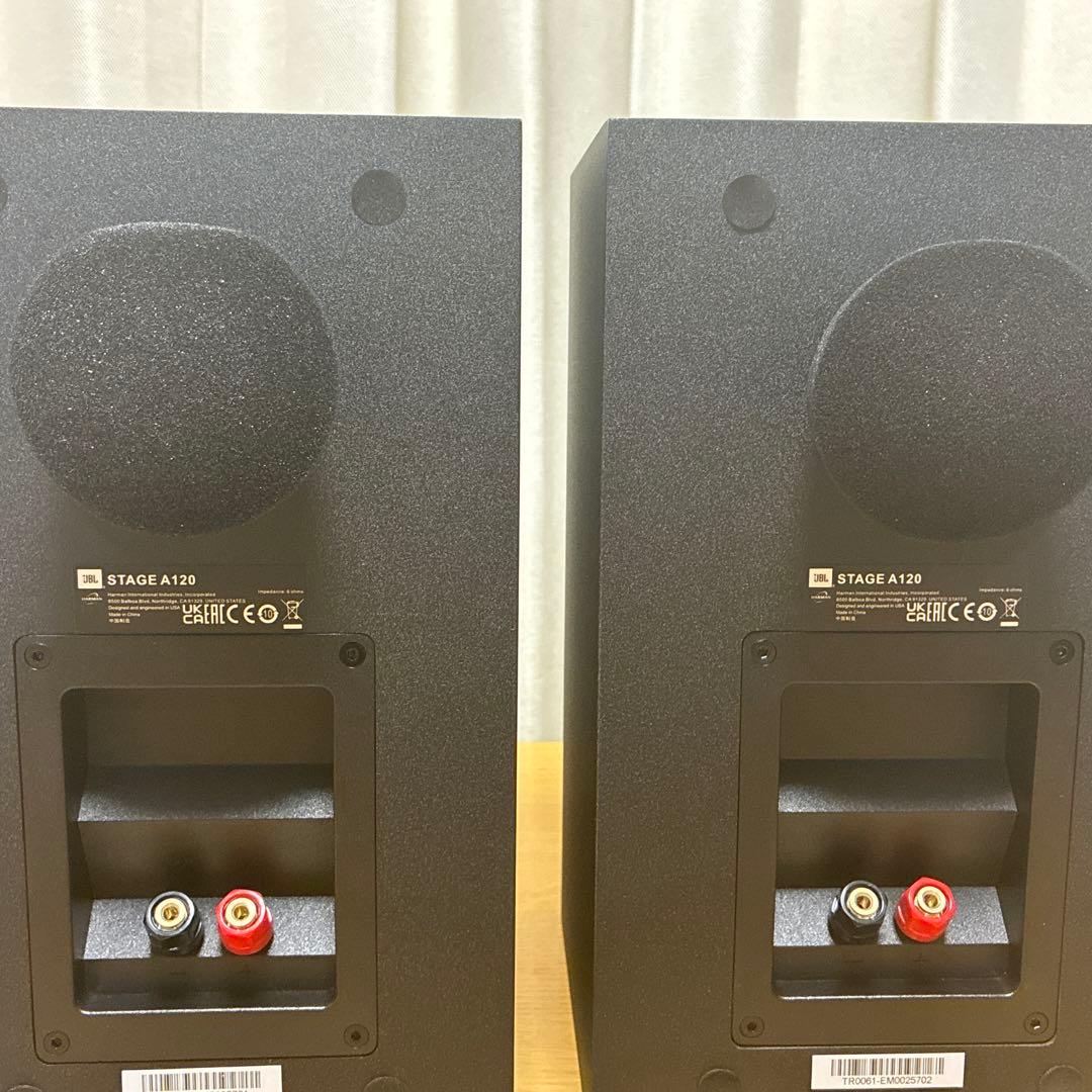 JBL STAGE A120 ブックシェルフスピーカー ブラック