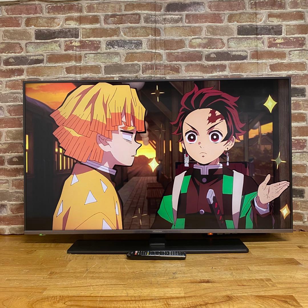ハイセンス 50V型 4K 液晶テレビ 50A6800 スマートテレビ アプリ○