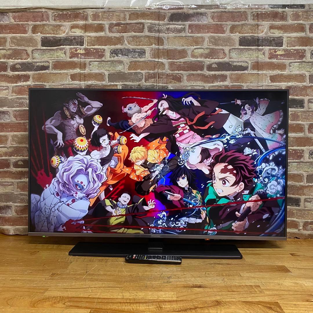 ハイセンス 50V型 4K 液晶テレビ 50A6800 スマートテレビ アプリ○