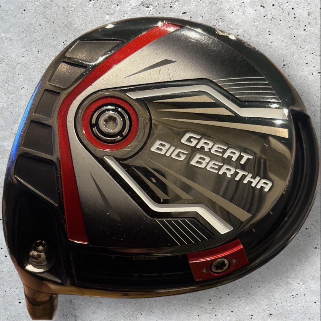 【レフティ】キャロウェイ　 GREAT BIG BERTHA ドライバー　9°