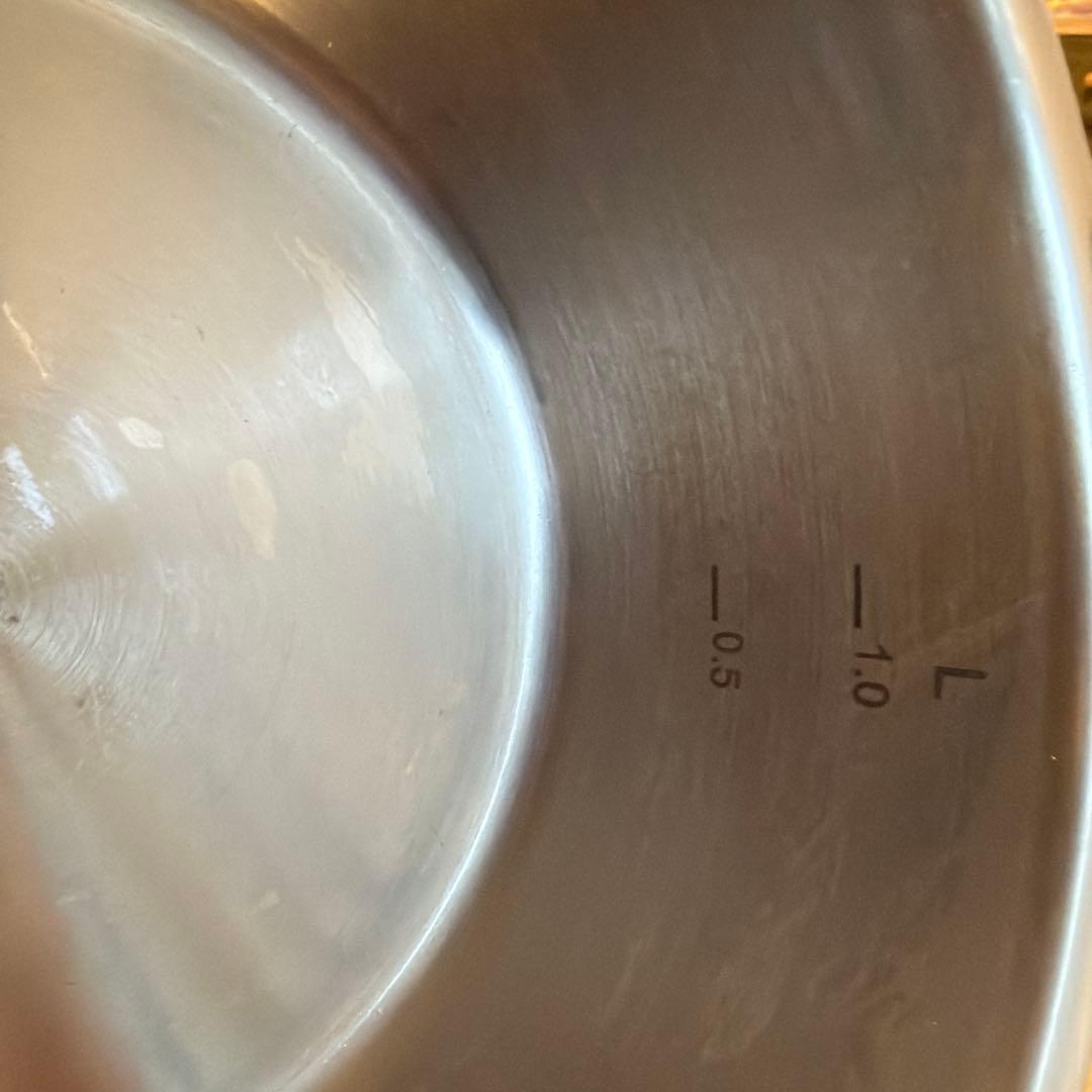 Fissler ステンレススチール 片手鍋 20センチ