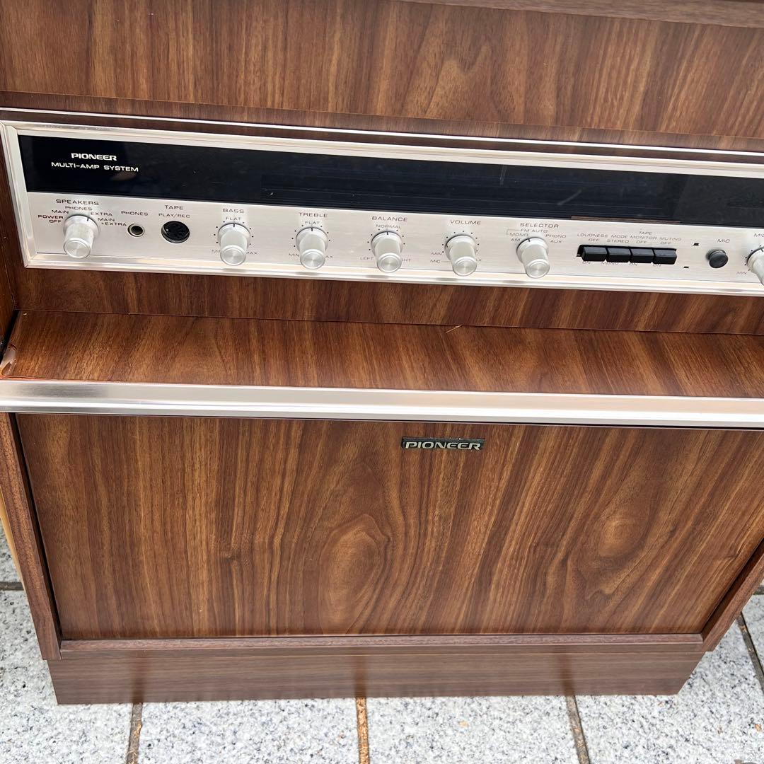 Pioneer S-88 アンプ レコード リモコン無し　年代物 本体　家電