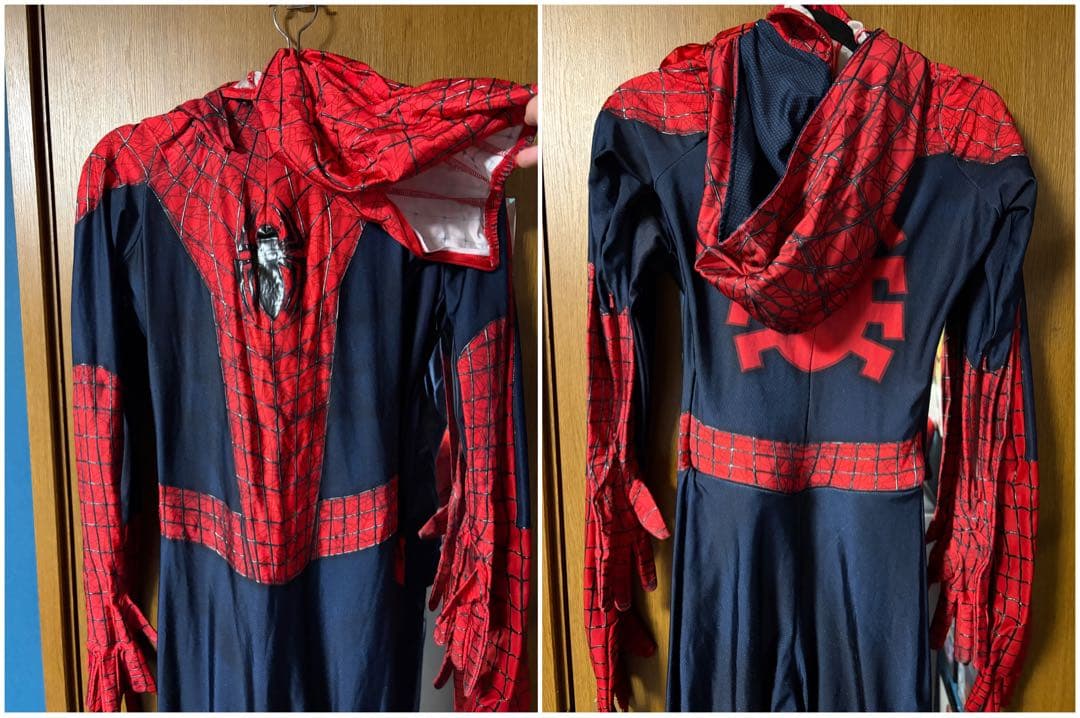 スパイダーマン コスプレ 7種セット シェルマスク付き