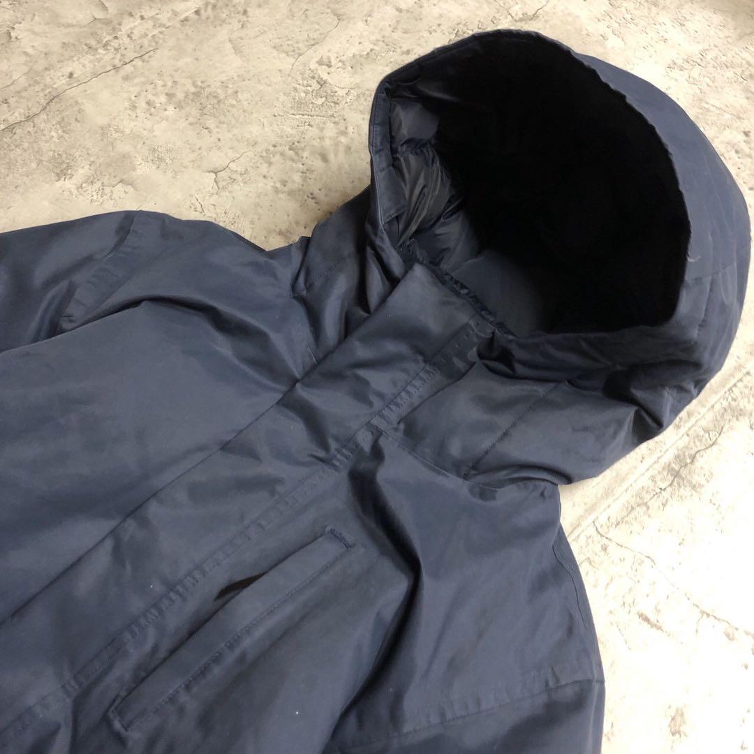 ノースフェイス/ダウンジャケット/ネイビー/モッズコート/コート/M