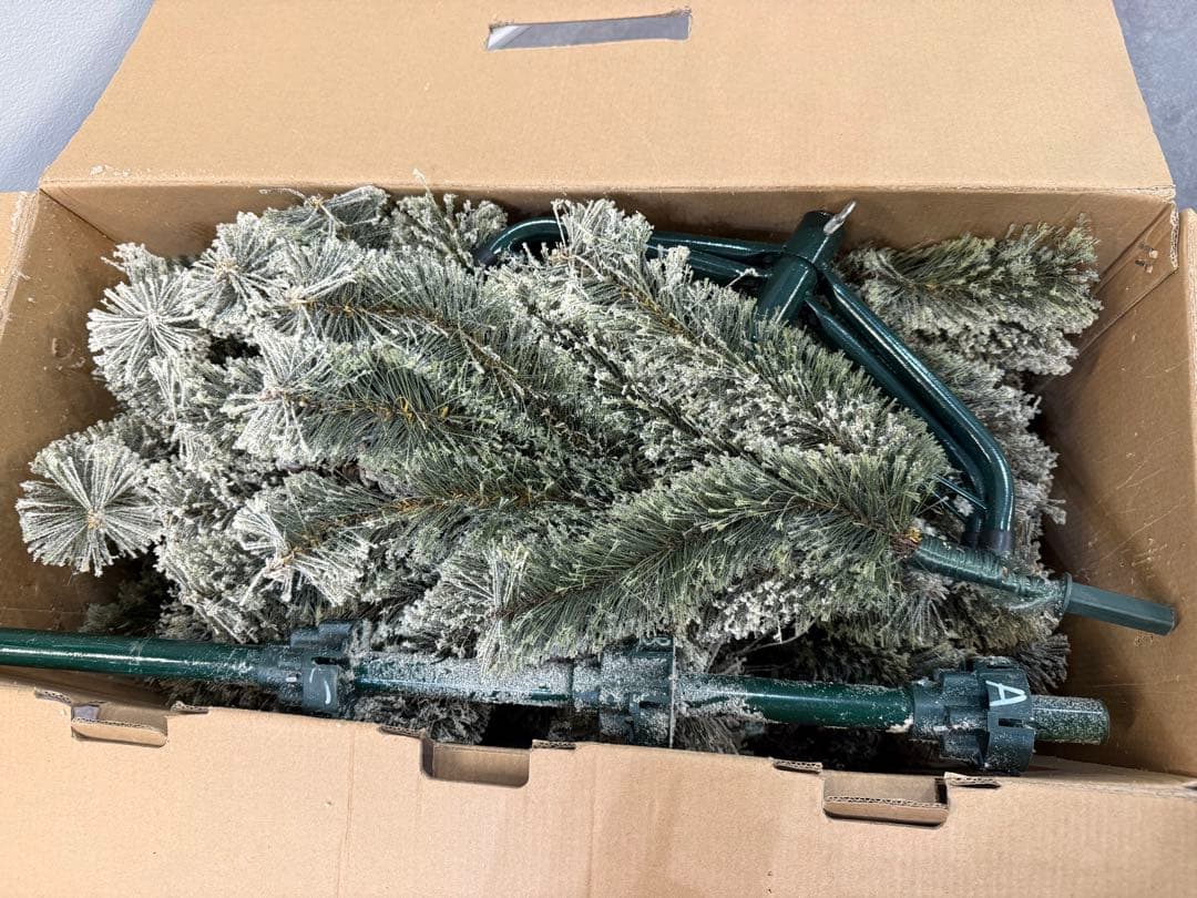 studio clipクリスマススノーツリー 120㎝