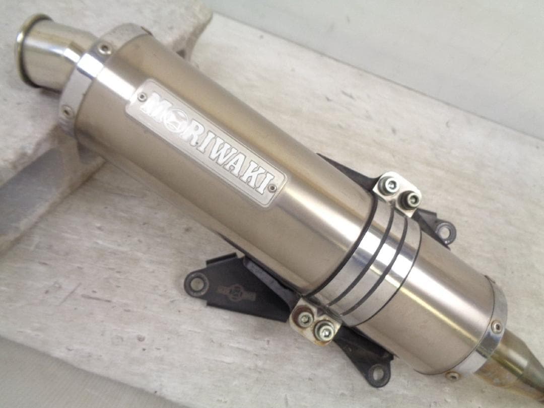PCX125 初期型 JF28 10-11 モリワキ ZERO チタン マフラー