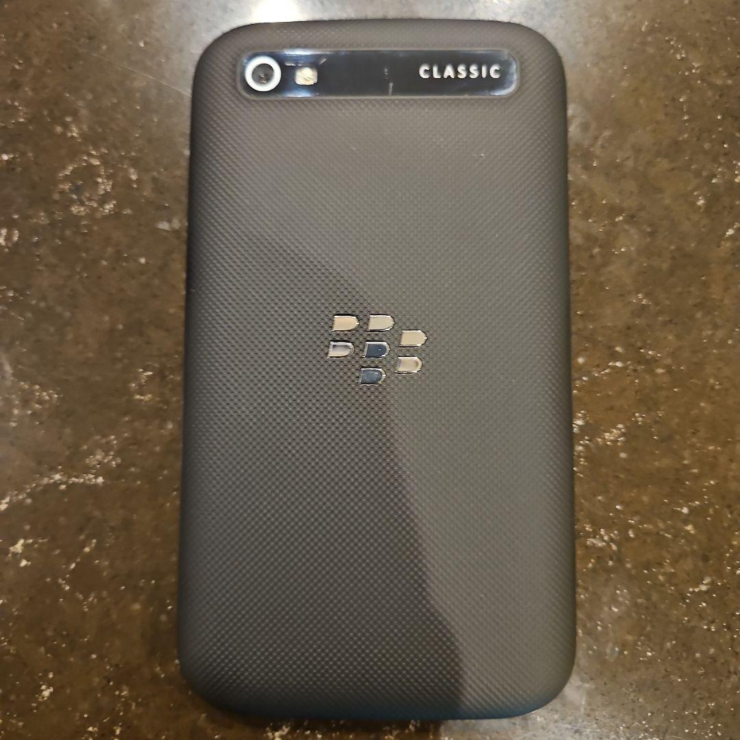 BlackBerry-Q25 zinwa Android14 ブラックケース付