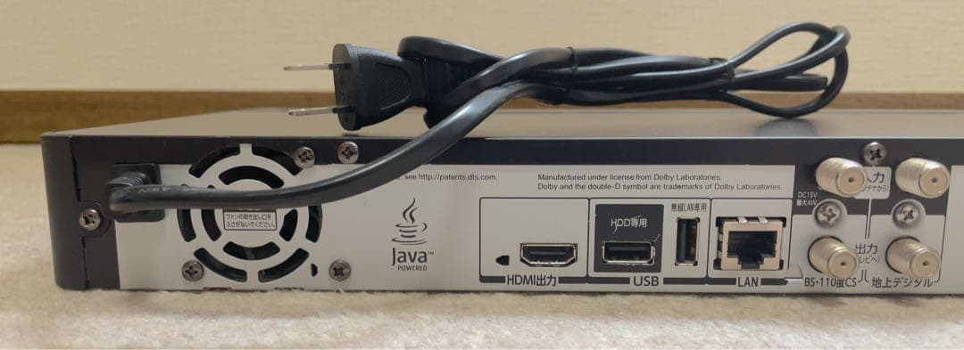 レコーダー TOSHIBA REGZA DBR-Z410 500GB