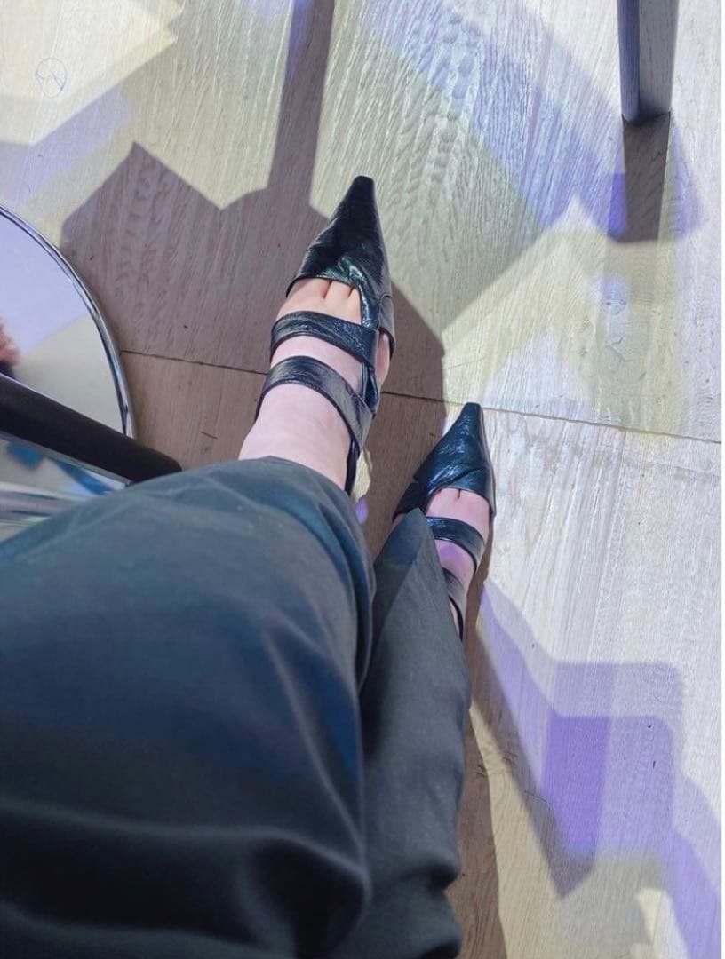 BOTTEGA VENETA ボッテガヴェネタ ミュール　パンプス　ブラック