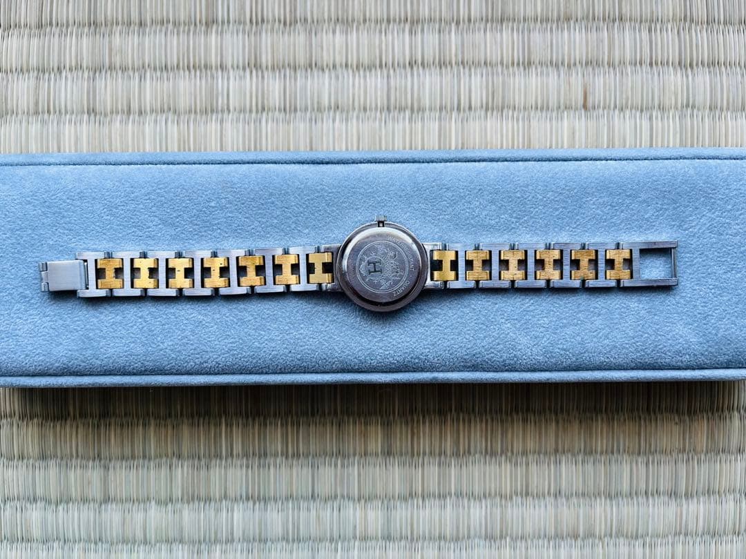 HERMES☆エルメス☆クリッパーコンビ☆クォーツ☆電池交換済み