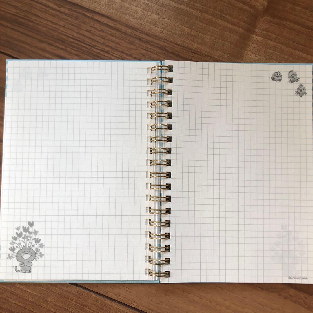 新品　水森亜土　亜土ちゃん　メモ　ノート　ミニ3面ミラー　セット