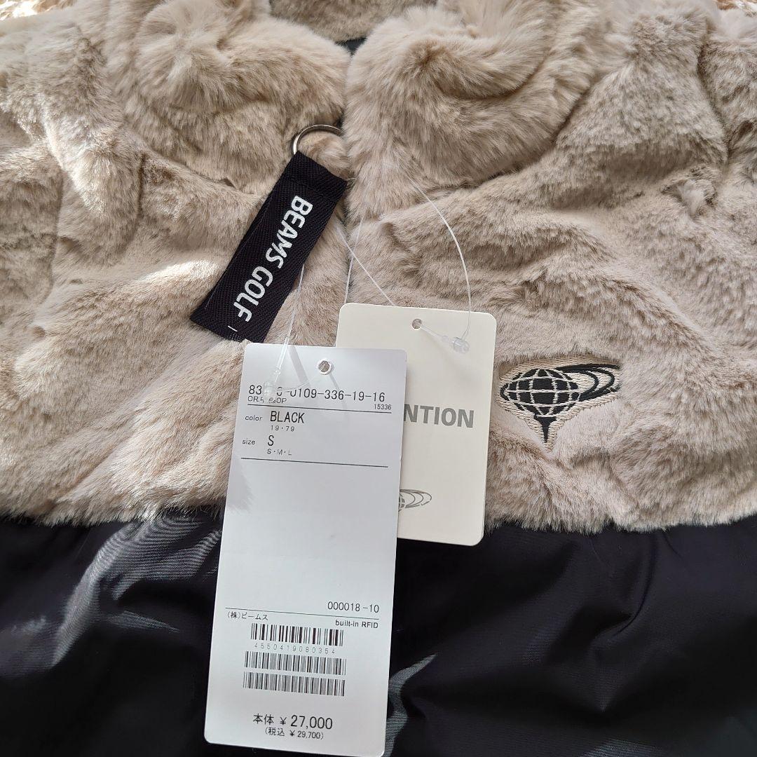 【新品】BEAMS GOLF ダウン＆ファーワンピース