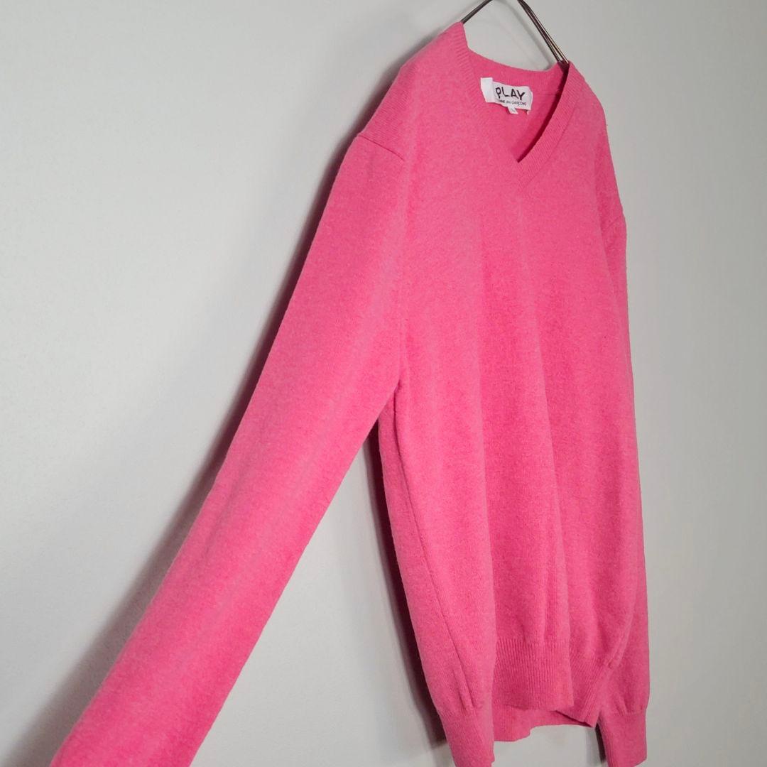 トップス CDG V-NECK PULLOVER L