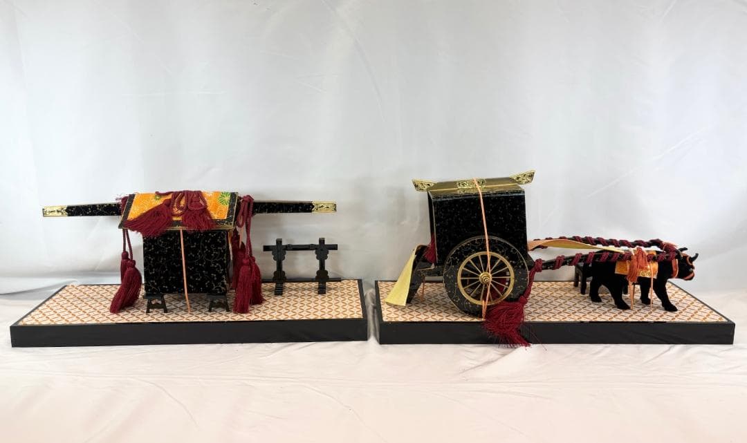 45号　平安　掛膳揃入 雛人形 雛道具 小道具 買い替え ギフト 道具 ひな道具