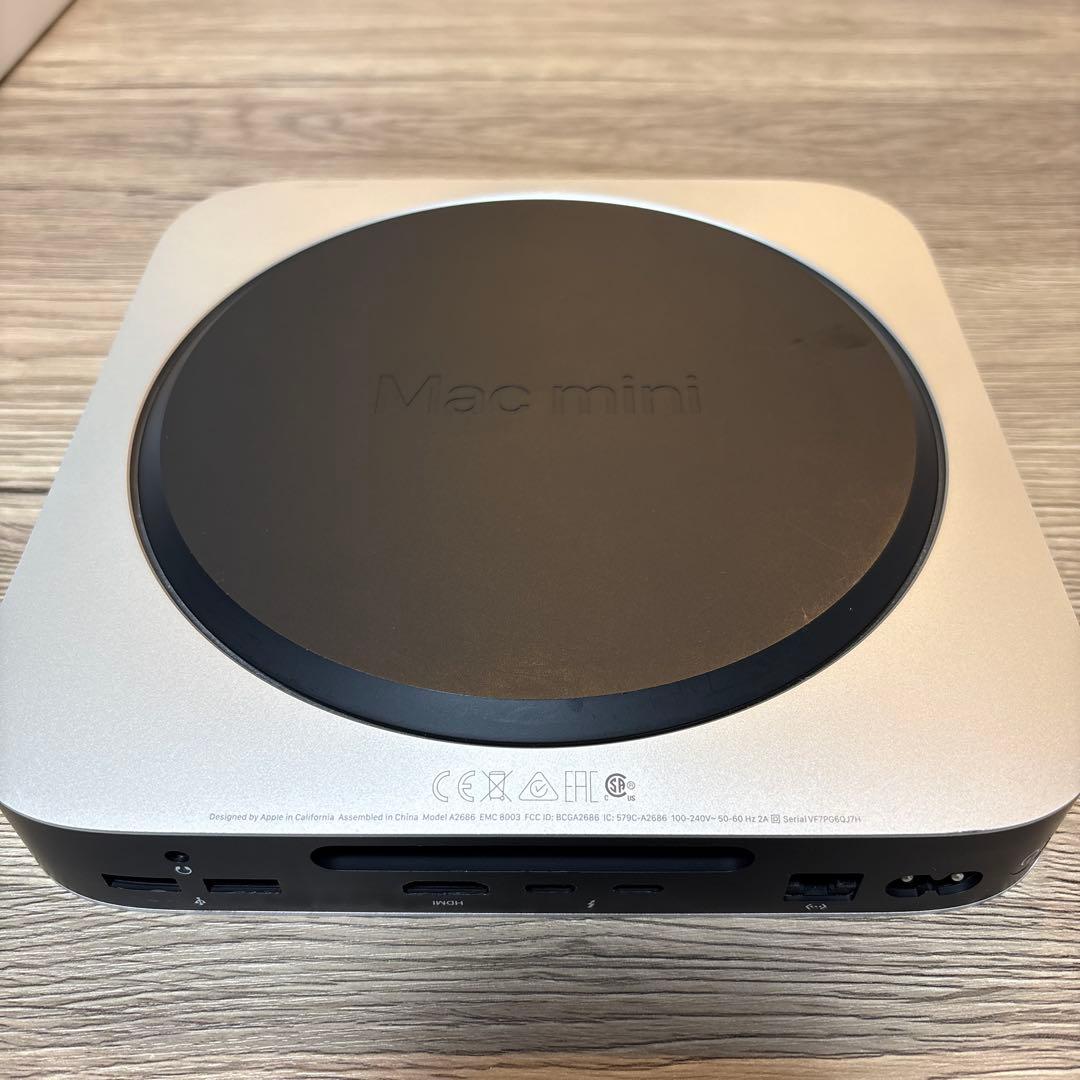 【美品】Mac mini 2023 M2 24GBメモリ/512GB SSD