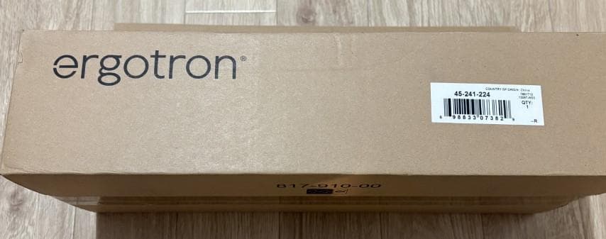 【中古】エルゴトロン LX モニターアーム＋Amazonマウントトレー