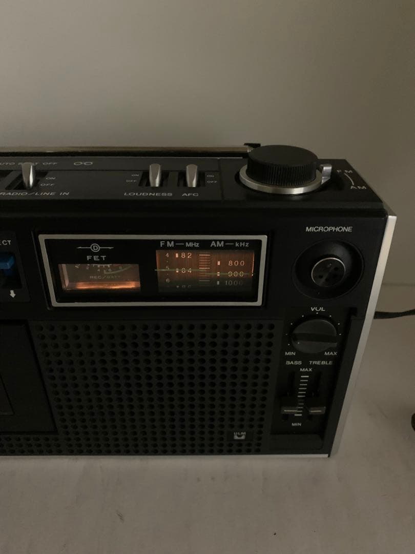 SONY ソニー CF-1900 ラジカセ　ラジオ　レトロ 美品動作品