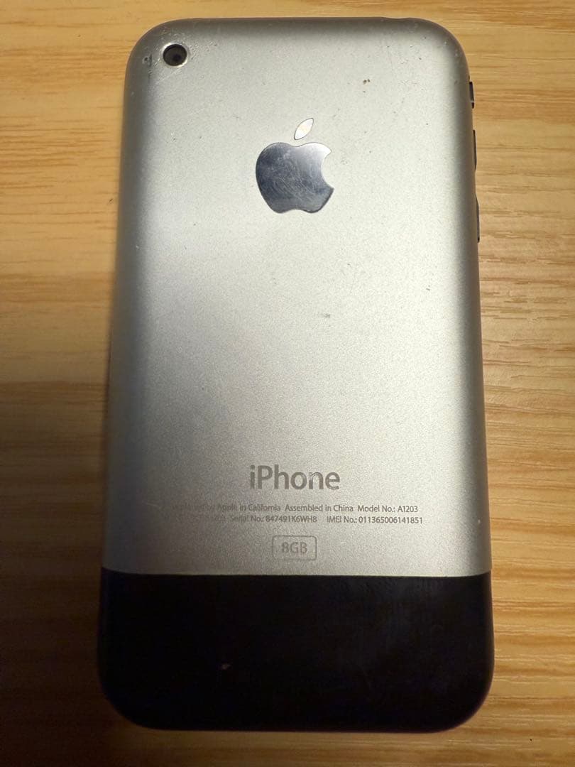 iPhone 2G 日本未発売　8GB 第1世代 A1203