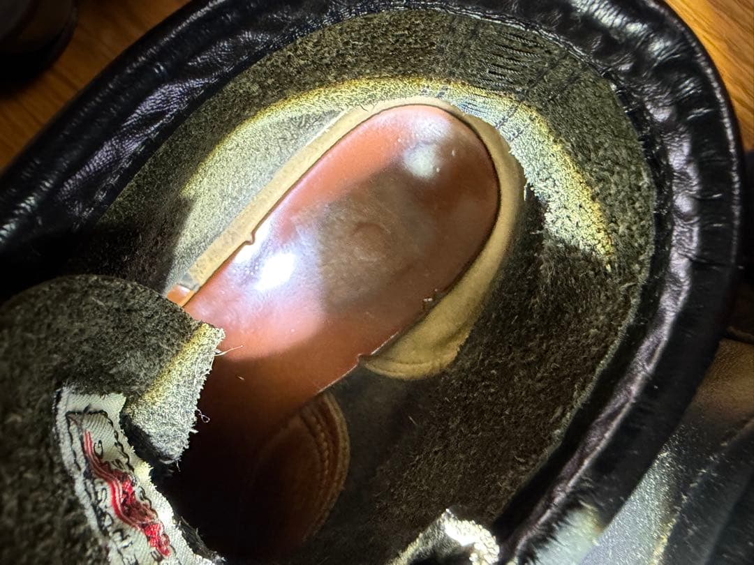 レッドウィング　アイリッシュセッター　8130 7ハーフ　刺繍はねタグ