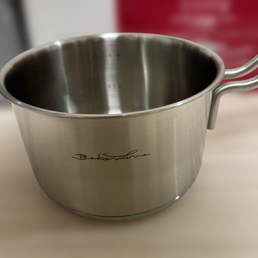 BEKA 片手鍋 ミルクパン 14cm 蓋なし16cm 蓋付き　新品IHガス対応