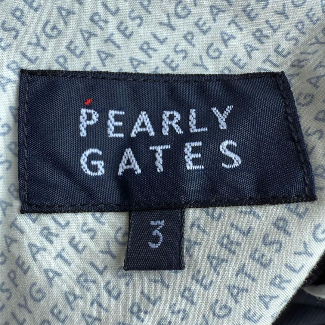 美品　パーリーゲイツ　ジョガーパンツ　紺　濃紺　ネイビー　3 S〜M相当