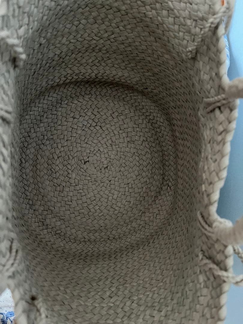 Aeta カウレザーバスケットバッグM