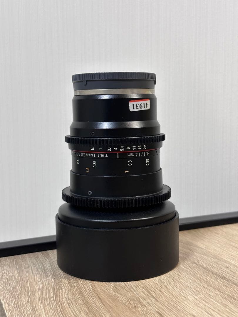 samyang 14mm f2.8 sony Eマウント 広角レンズ